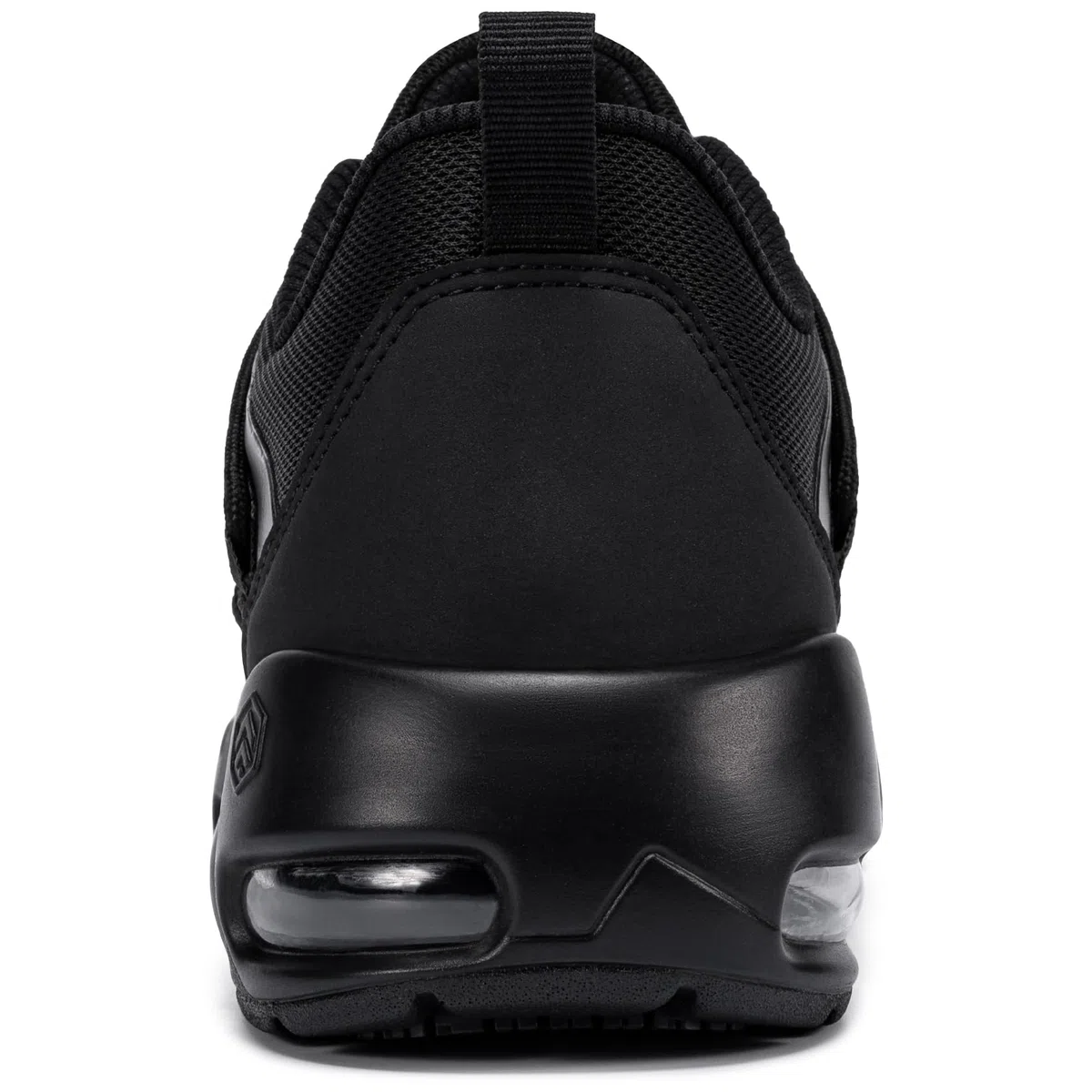 LARNMERN Antideslizante Cocina Zapatillas de Cocina Hombre Zapatos de Trabajo Hostelería Calzado Antideslizante sin Puntera (Negro Nuevo,41)
