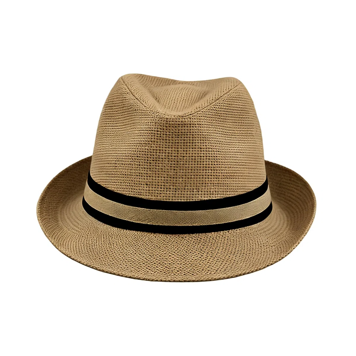 Sombrero Fedora Unisex de Paja con Cinta Decorativa, Elegante y Transpirable para Verano, Ideal Playa, Viajes o atuendos Casuales