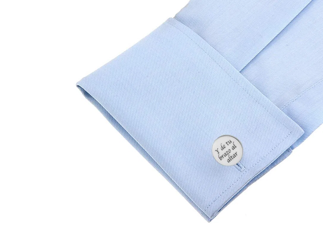Gemelos para Boda Regalo para el Padrino Cubrebotones | Gemelos Originales Para Camisas | Para Hombres y Niños | Regalos Para Bodas, Comuniones, Bautizos y Otros Eventos