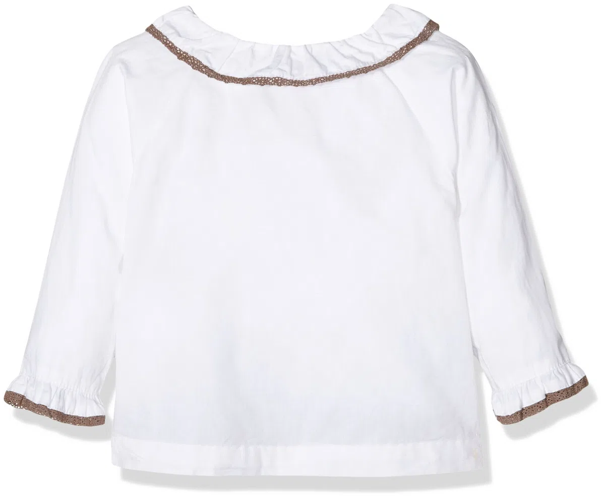 Gocco, Blusa Cuello Volante - Abrigo para bebé-niñas