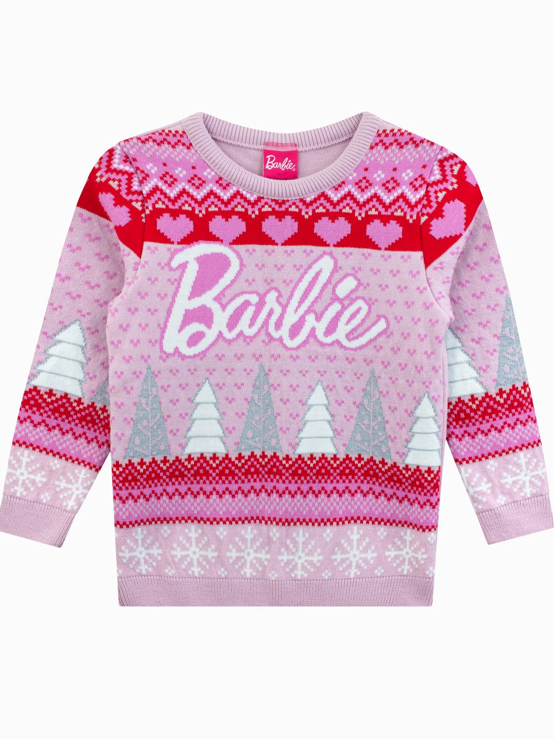 Barbie Jersey Navideño Chicas Sueter De Navidad | Jersey De Navidad Niña