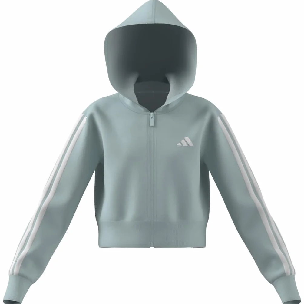 adidas Girl'S Chaqueta con Capucha Essentials (Adolescentes)