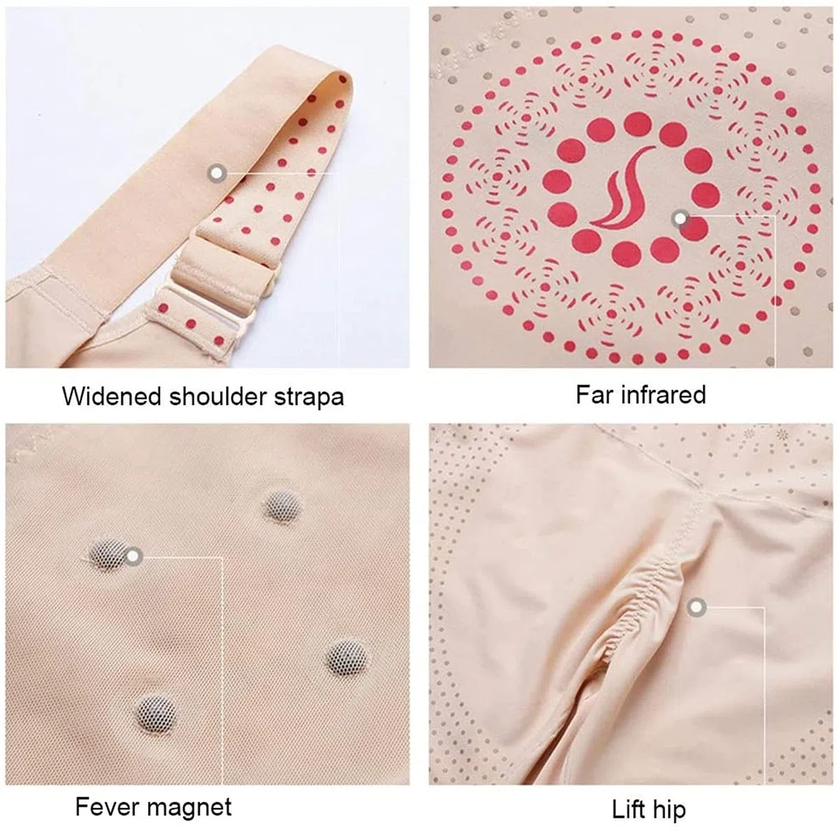 TTDGYYXW Body Invisible para Mujer con Faja volcánica de Busto Abierto, sin Costuras, Cuerpo Completo, Entrepierna Abierta, más Delgado