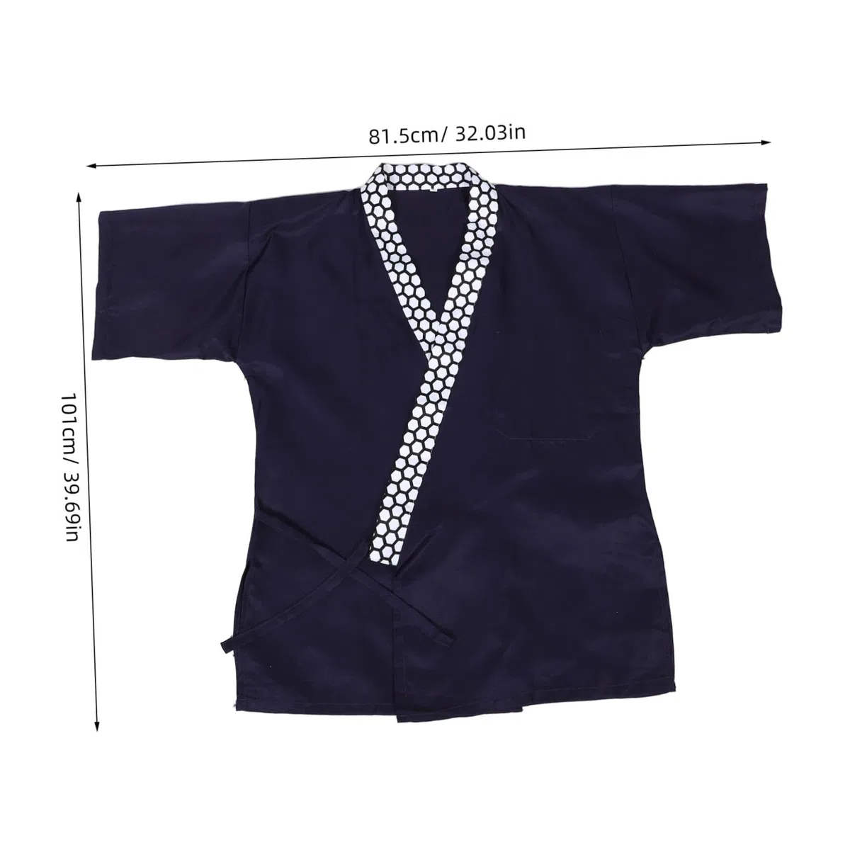 Didiseaon Ropa de Trabajo de Chef japonés Abrigo de Sushi Restaurante Kimono Chaqueta de Cocinero para Hombre Abrigo de Cocinero Abrigos de Chef para Hombres Mangas de Chef Fibra de Bambu