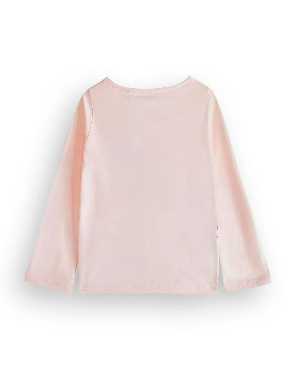 Disney The Aristocats Conjunto de Pijama Marie Girls | Pijamas gráficos de Manga Larga a Rayas y piernas largas para niños en Rosa | Regalo de Merchandising de Ropa de Dormir