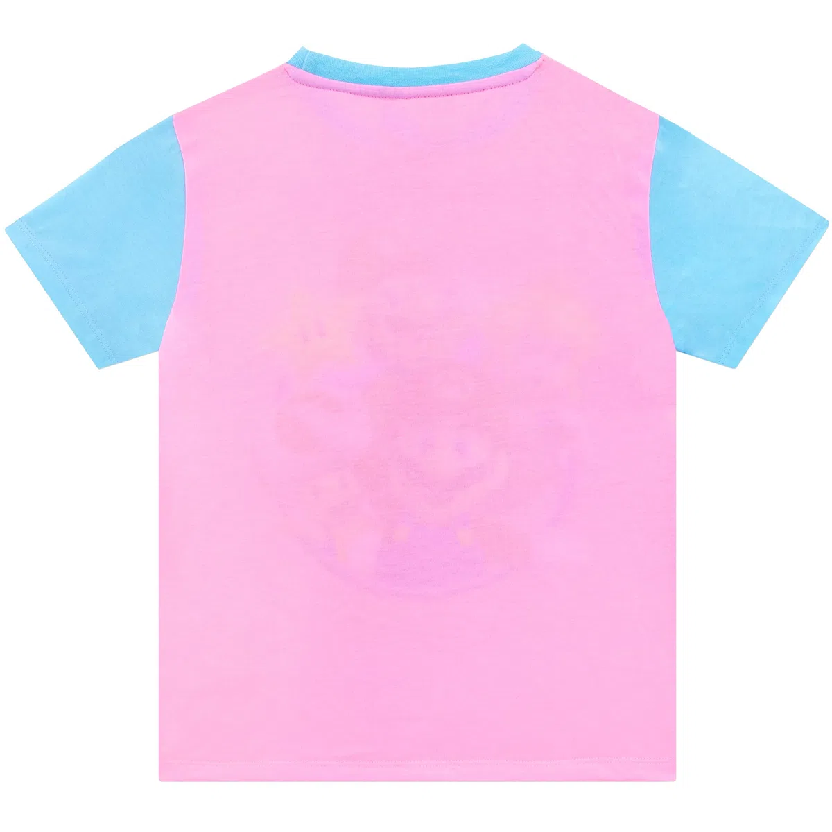 SUPER MARIO Pijama Corto de para Niñas Conjunto de Pijamas para Infantiles 3-4 años Rosa y Azul