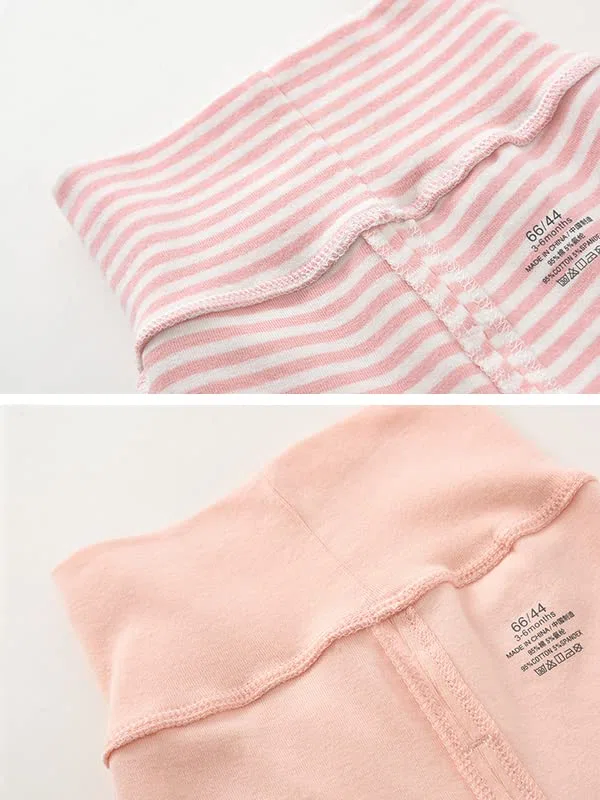 Pantalones con pies unisex para bebés de 0 a 12 meses