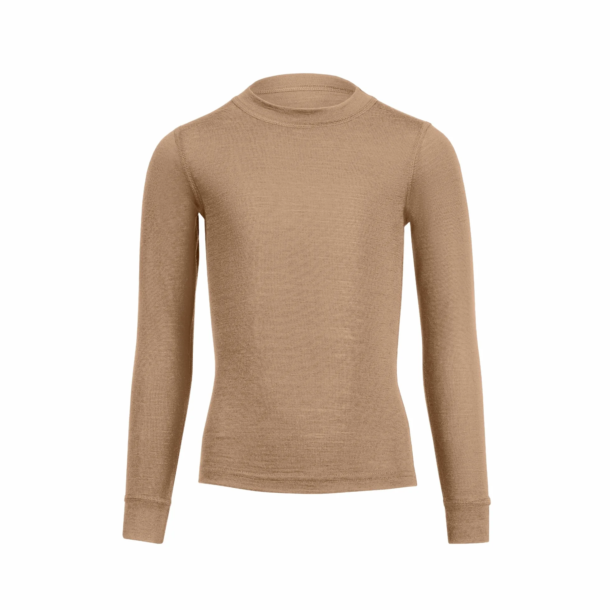 menique Camiseta unisex de manga larga para niños y niñas de merino orgánico