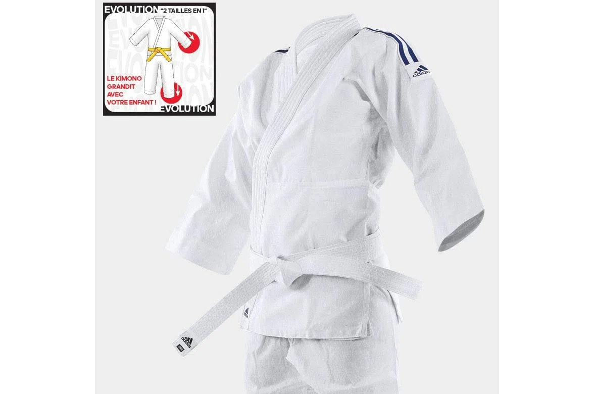 adidas - Kimono de Judo, Niño, Evolutivo - J200E