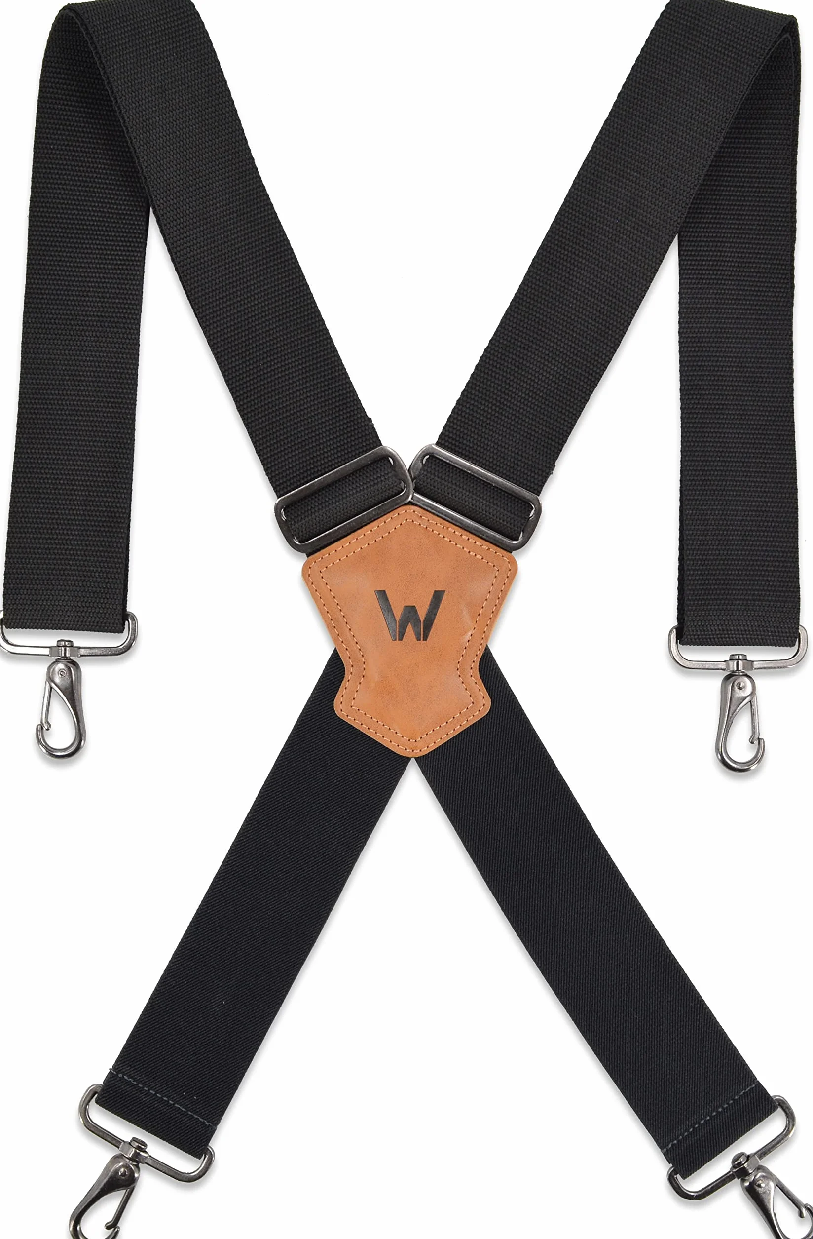 WELKINLAND 2Inch-Wide Heavy Duty Work Suspenders for Men