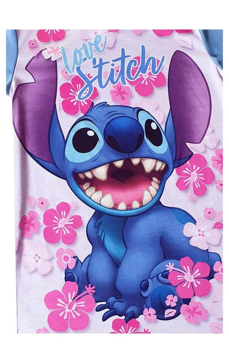 Disney Camisón de noche para niñas de Lilo and Stitch