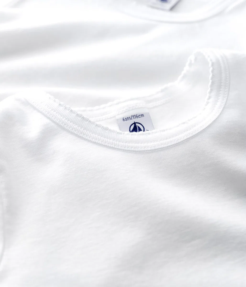Petit Bateau A01fy Camiseta de Manga Corta Niñas (Pack de 2)