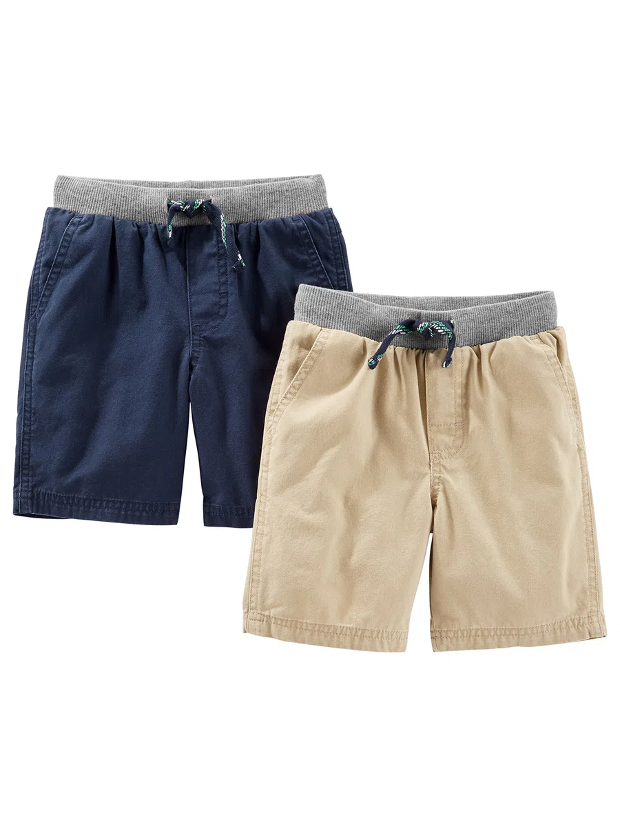 Simple Joys by Carter's Shorts, Pack of 2 - Short Bebé-Niños