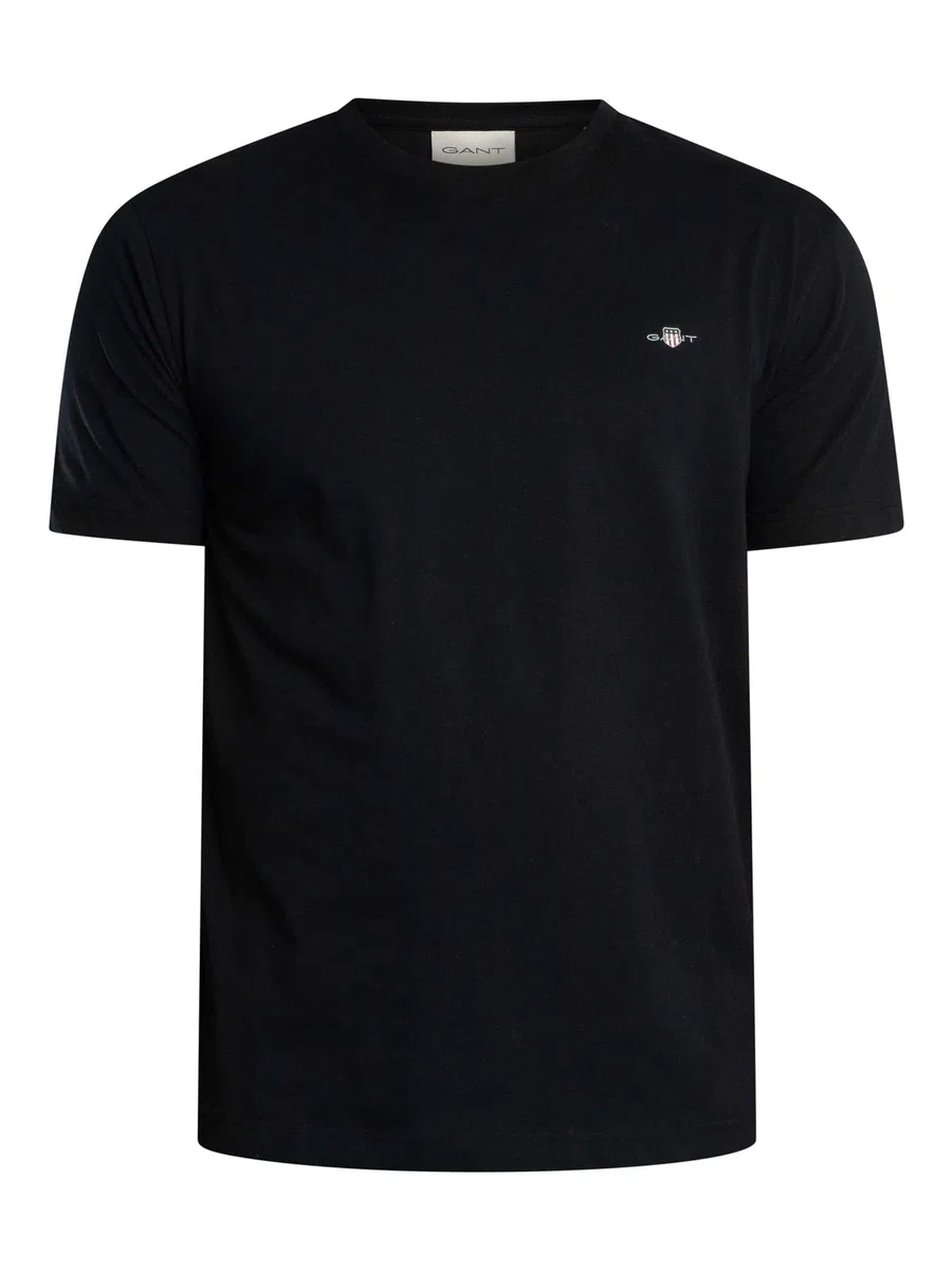 GANT Camiseta con Escudo Impreso Camiseta Hombre