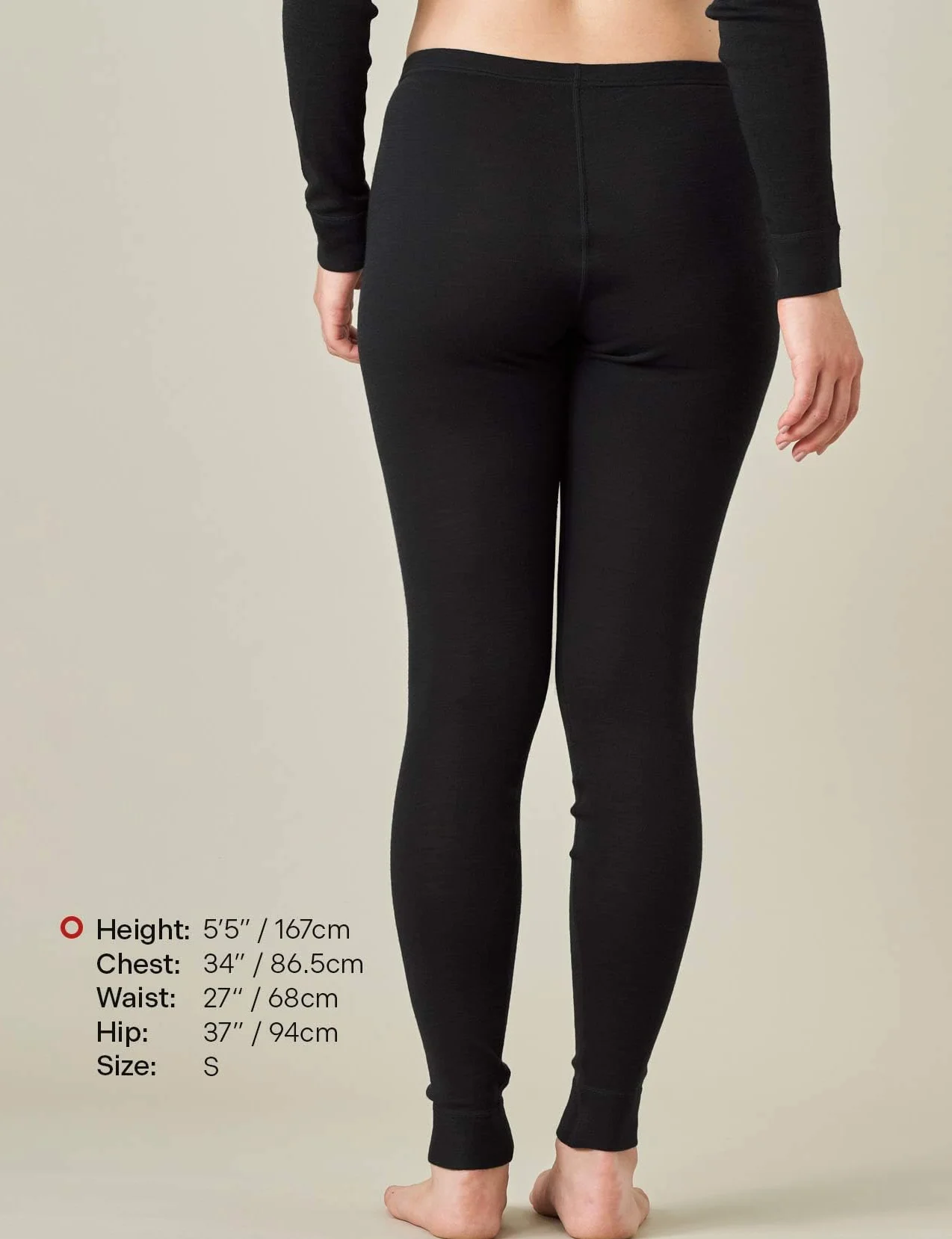 LAPASA Ropa Térmica Mujer de Lana Merino Peso Mediano Camiseta Pantalón Ropa Interior Deportivo Invierno L48/L49