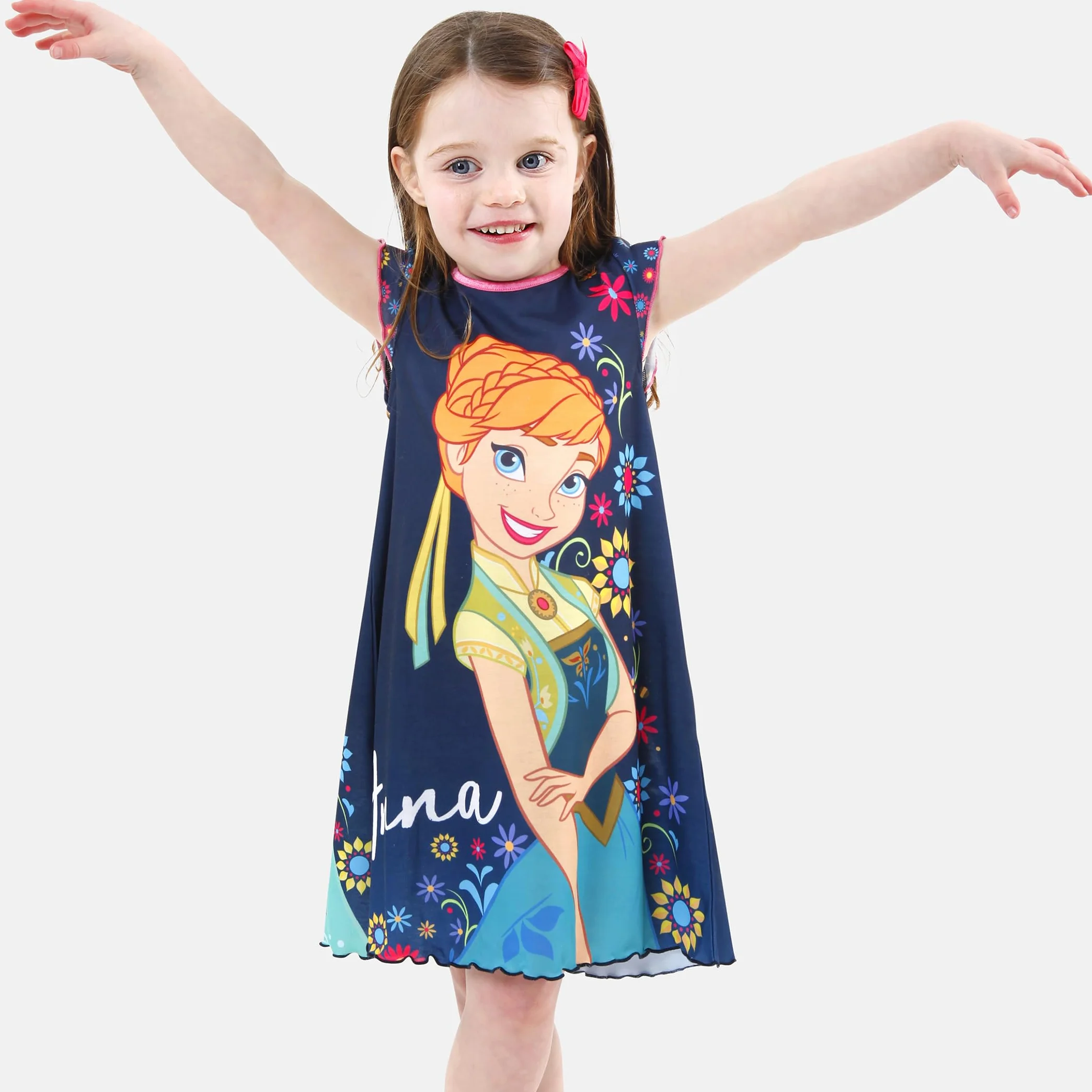 Disney Camisón para niñas Frozen El Reino del Hielo Princesa Elsa y Anna