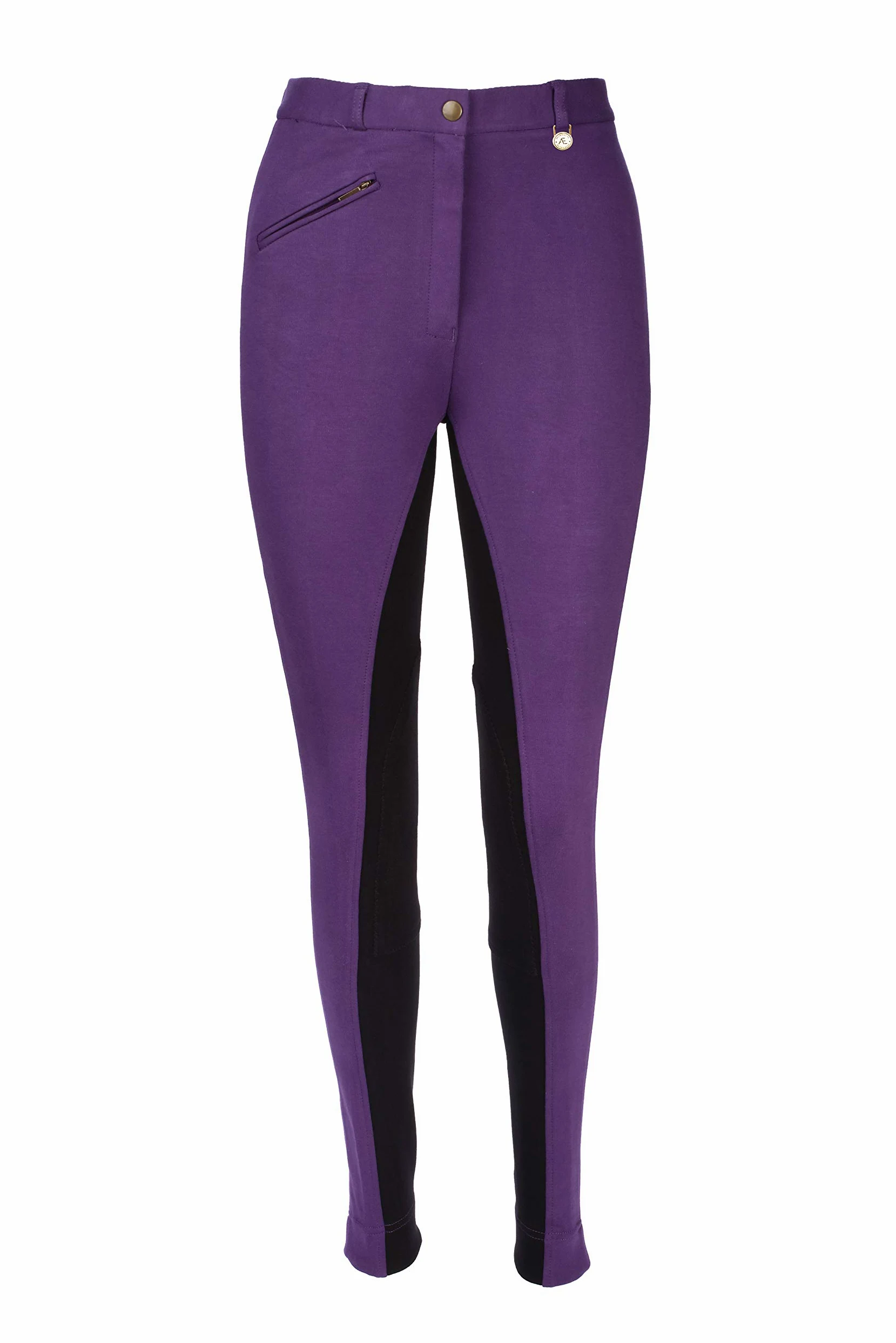 Avon Equine Horse Riding Child Soft Stretchy Jodhpurs JODS JODPHURS Child/Girls Cotton Lycra Soft Jods Knee Patch Equestrian Jodh