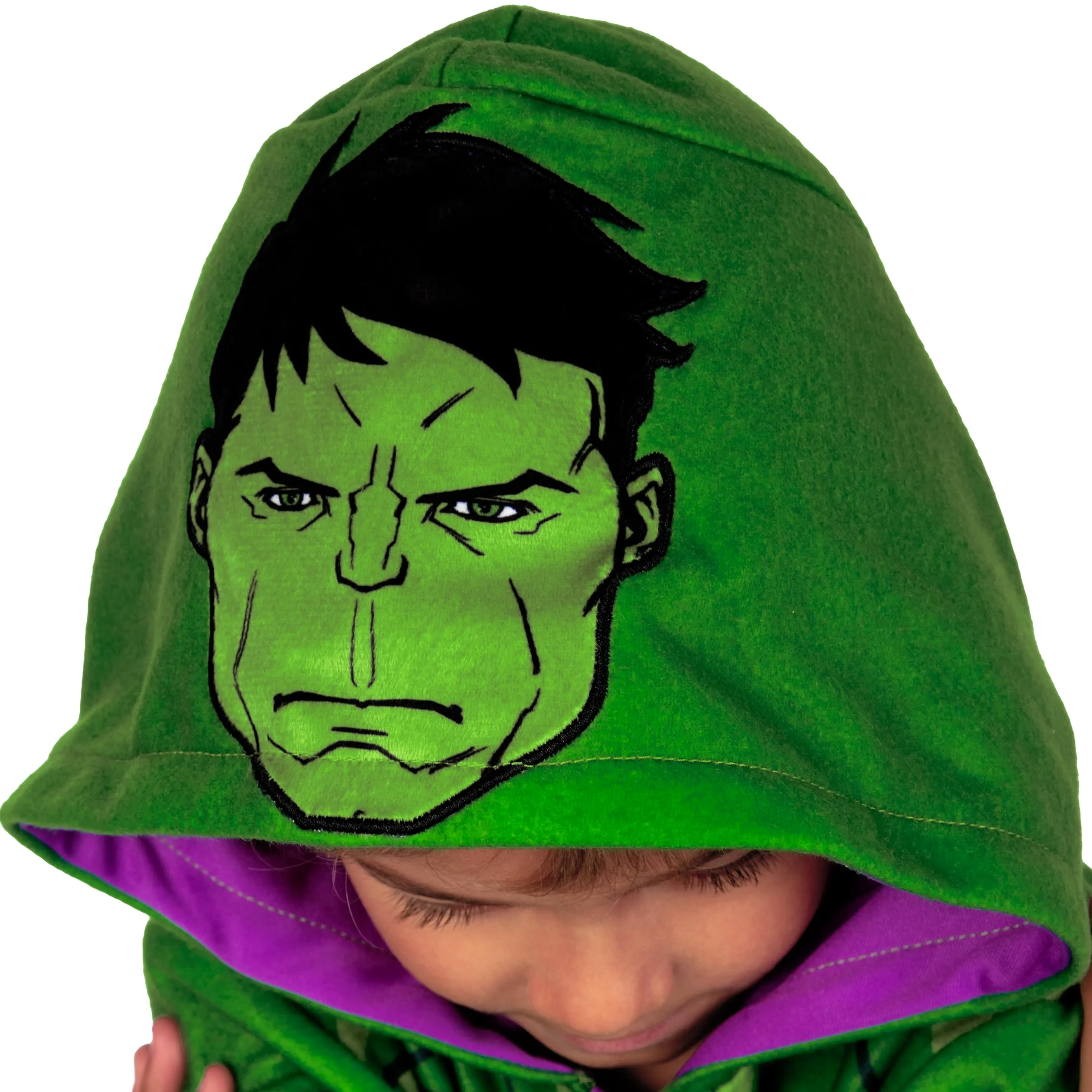 Marvel Pijama Niño | Hulk Pijamas Polares | Pijama Polar Niño | Pijama Manta | 2 E 12 Años