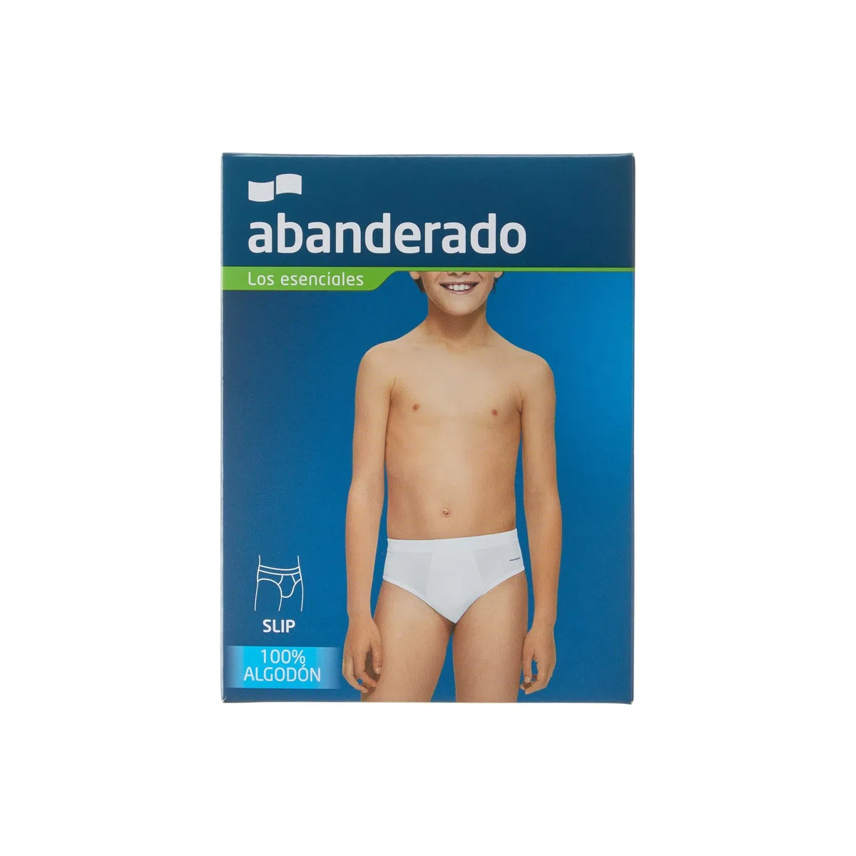 Abanderado Pack Slip Cerrado Junior Algodón 100% Niño x5
