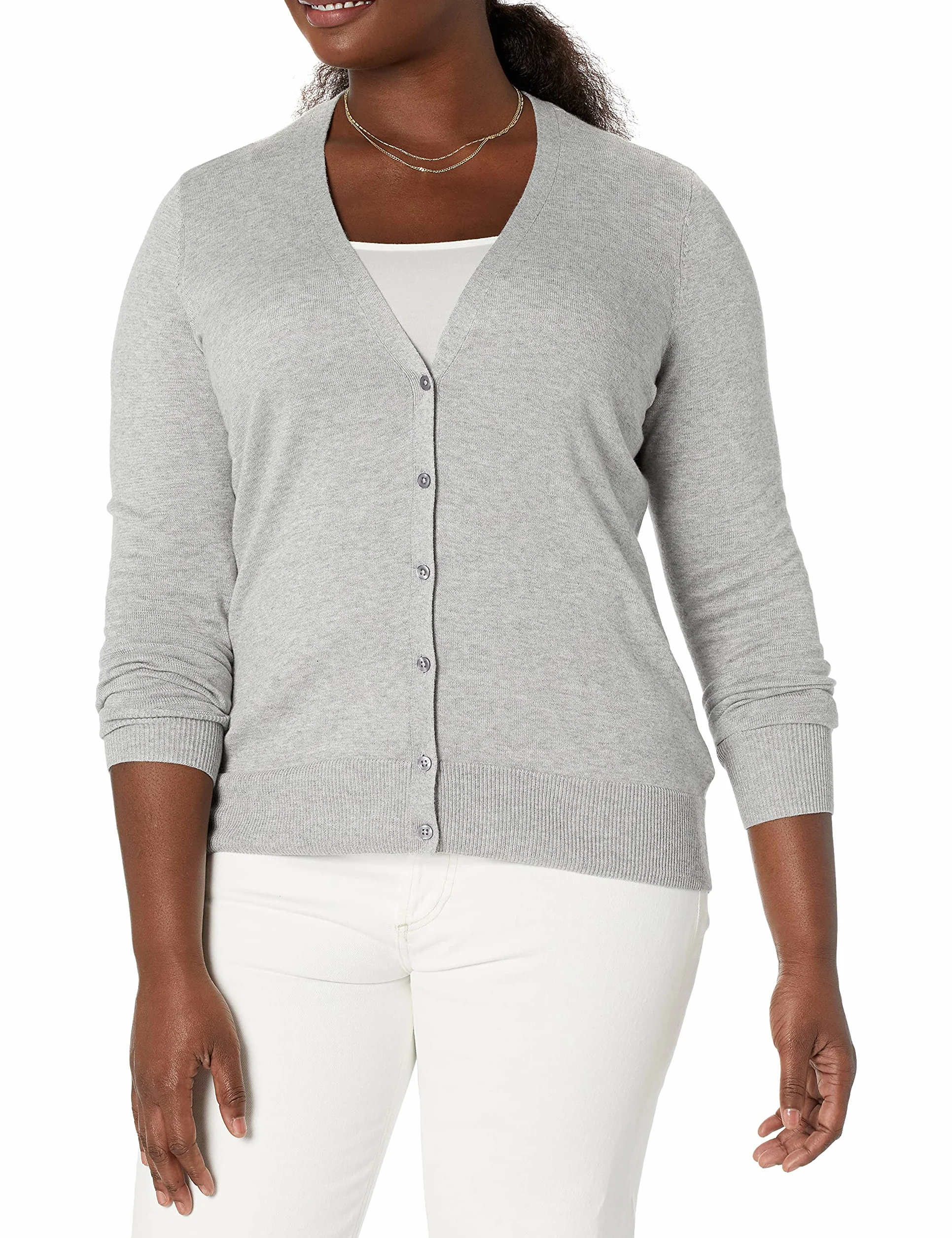 Amazon Essentials Jersey Ligero Tipo Cárdigan Mujer