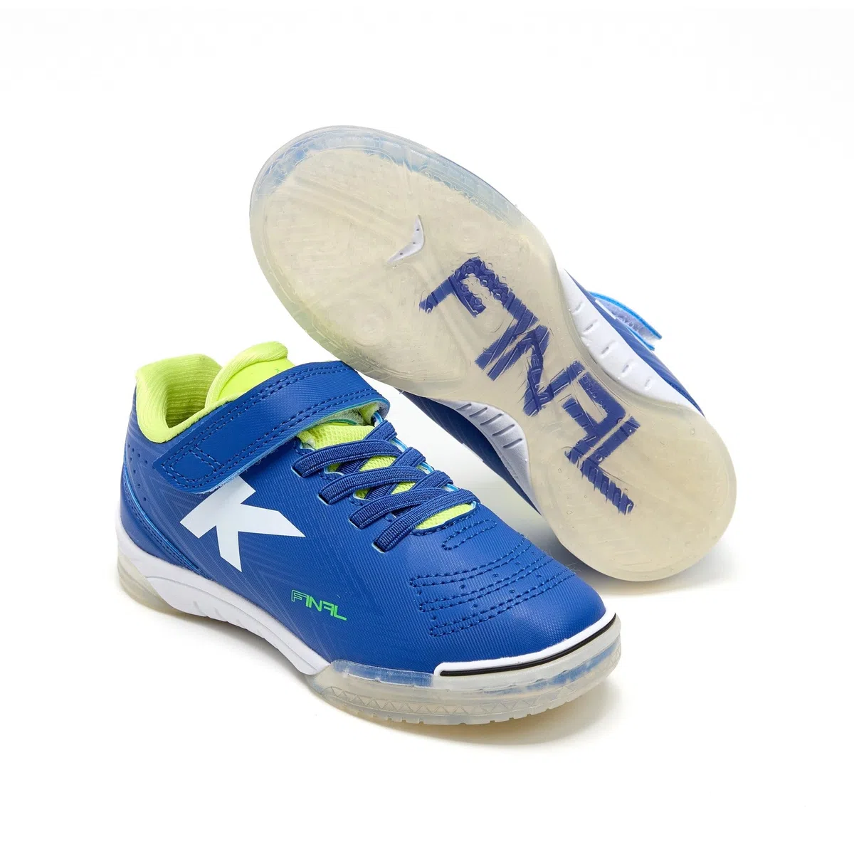 KELME Zapatillas De Fútbol Sala De Niño Final Elastic Indoor Azul