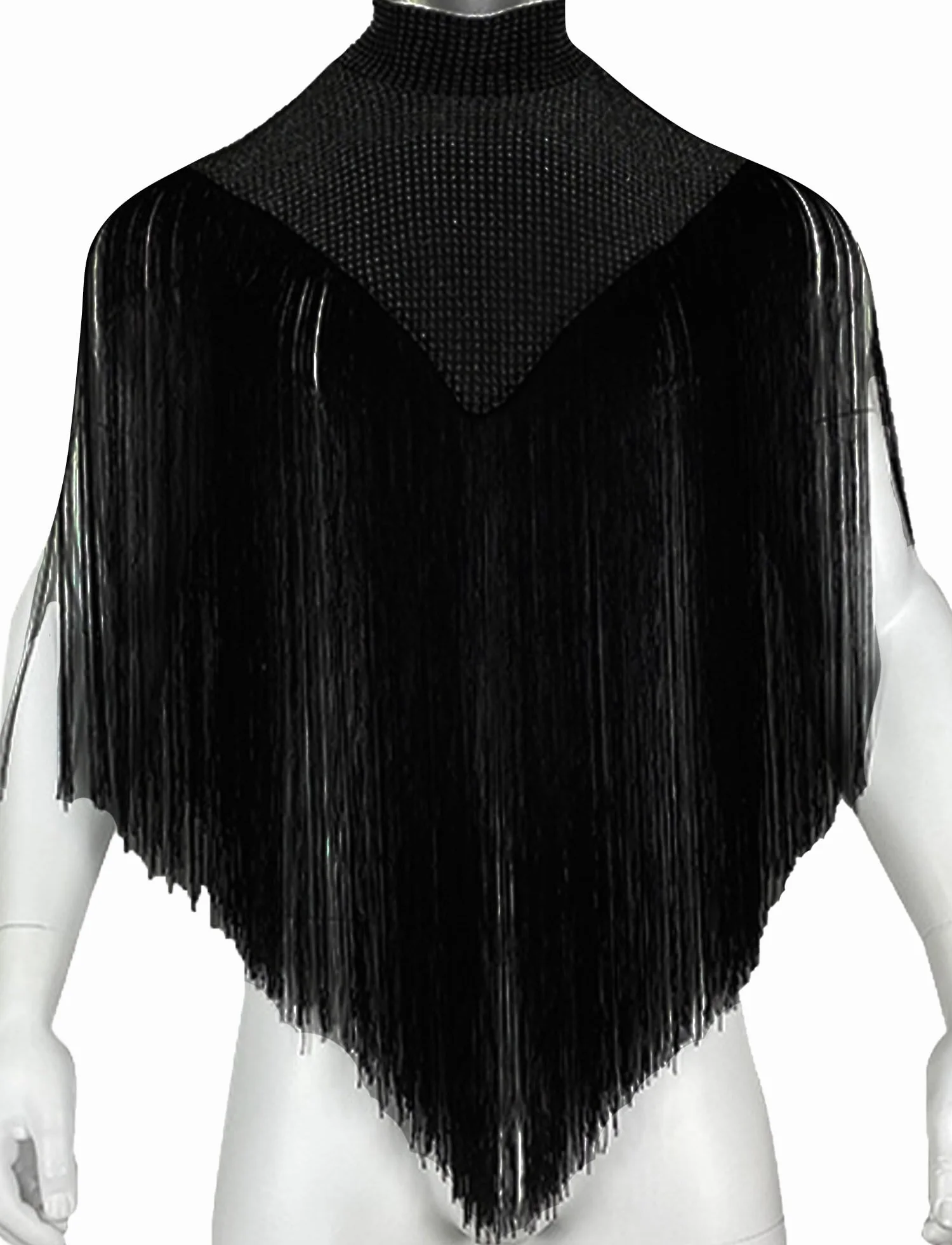 Panegy Camiseta interior transparente de malla de manga larga para hombre