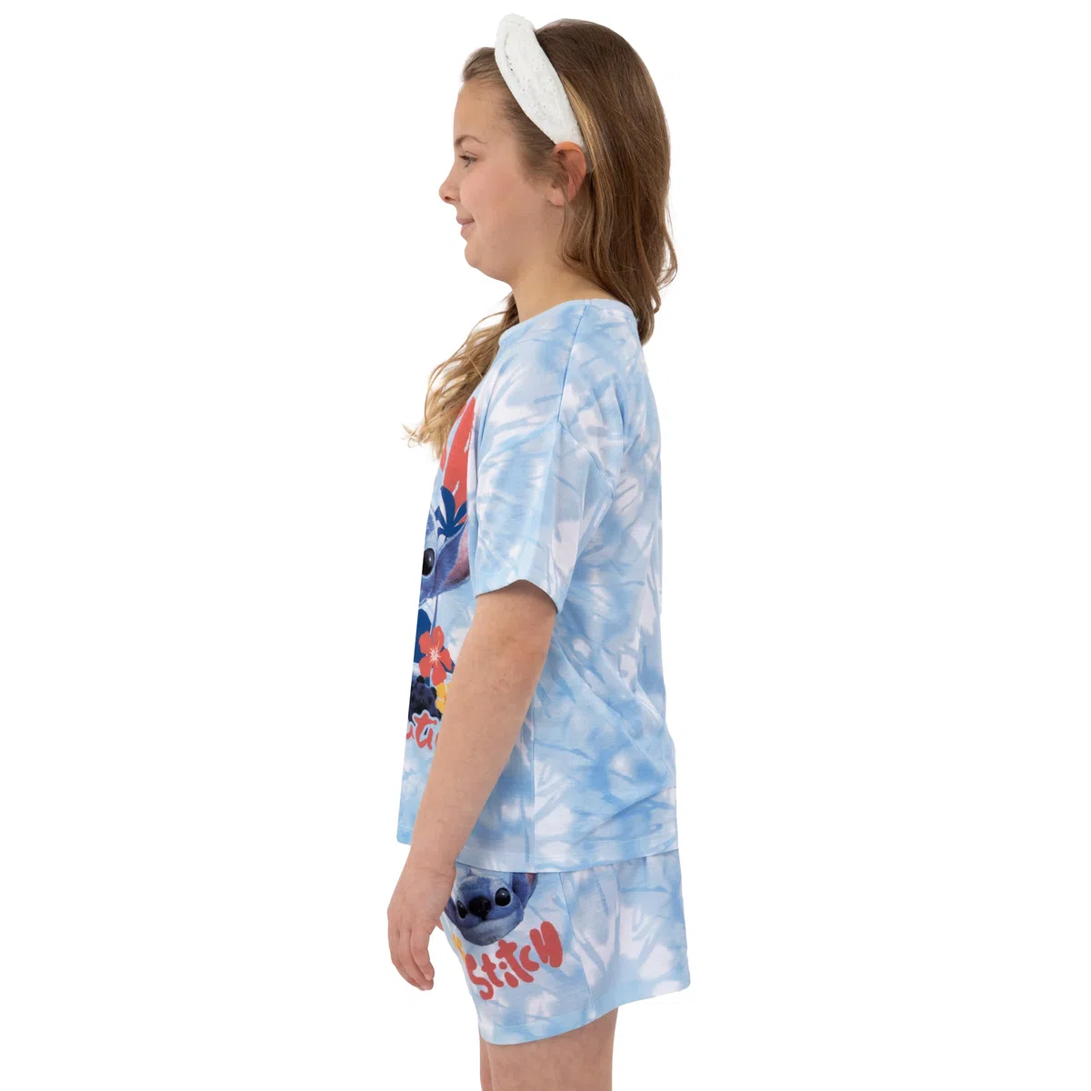Disney Pijama De Niña Lilo Y Stitch, Pijamas Niña Manga Corta, Set De Pijama Stitch