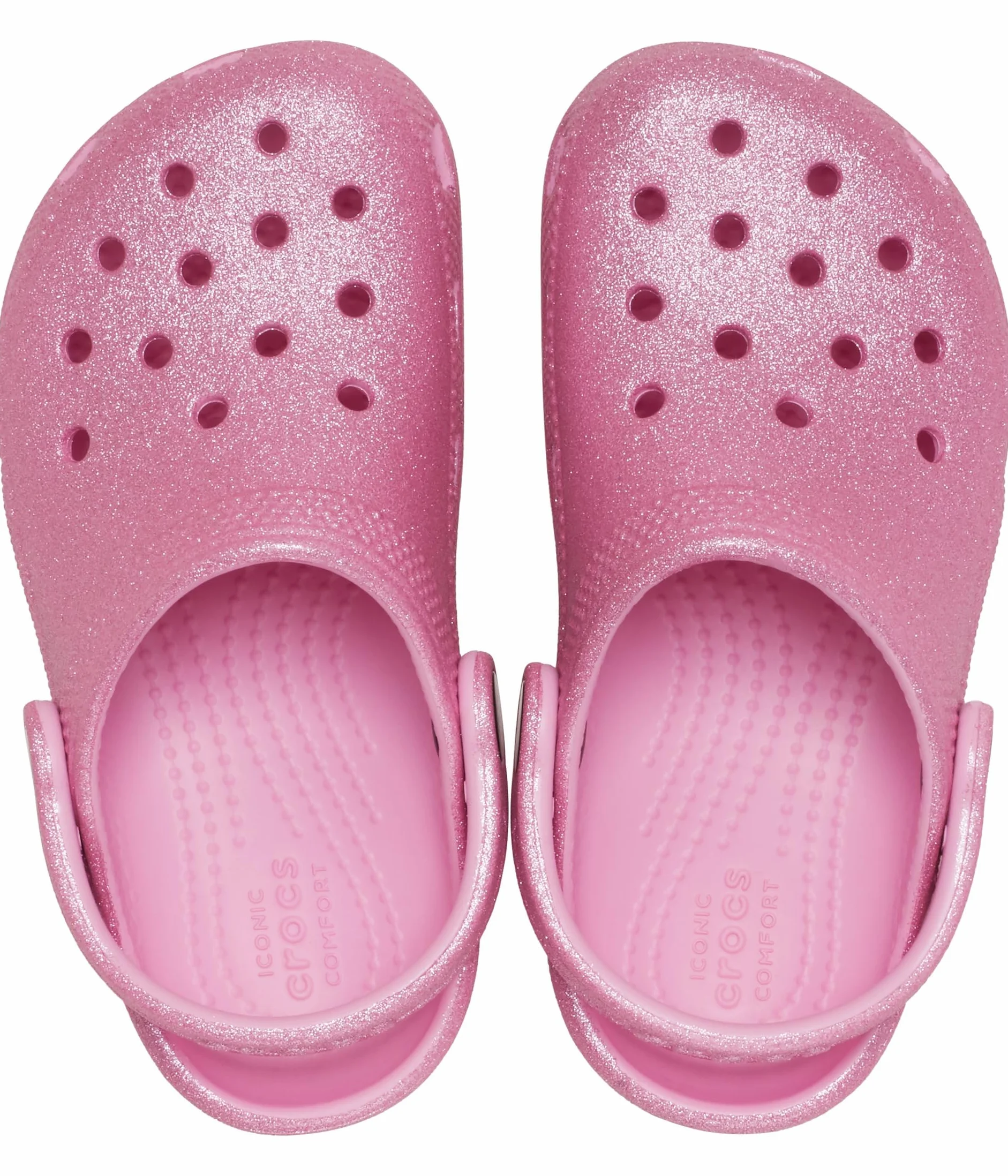 Crocs Classic Glitter Clog T ZuecosUnisex niños