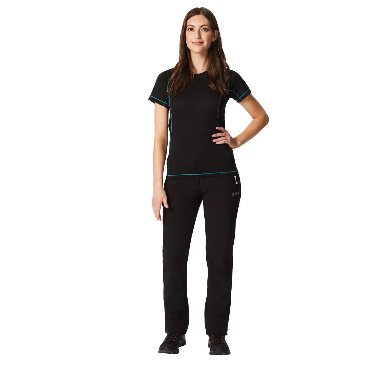 Regatta Geo Softshell II Pantalón Tejido Elástico Isotex Impermeable Y Transpirable - Trousers Mujer