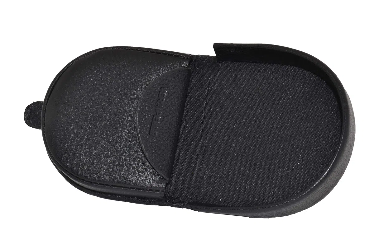COVERI, Monedero, Hombre, real cuero Negro -