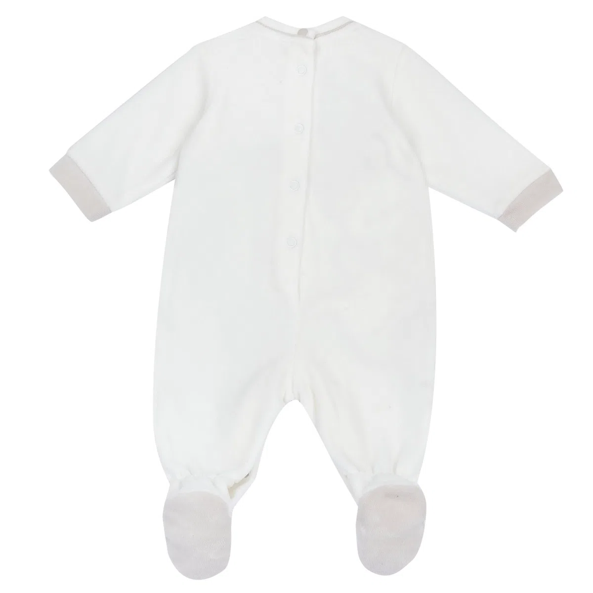 Chicco, Pijama de Bebé para Niña de Suave y Cálida Chenilla con Cómoda Abertura en la Entrepierna, Adeucado para el Invierno, Ropa de Bebé 0-24 Meses, Designed in Italy