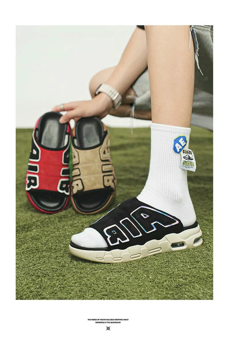 Zapatillas Masculinas Al Aire Libre Suaves, Antideslizantes, Suelas Gruesas, Ropa De Baño