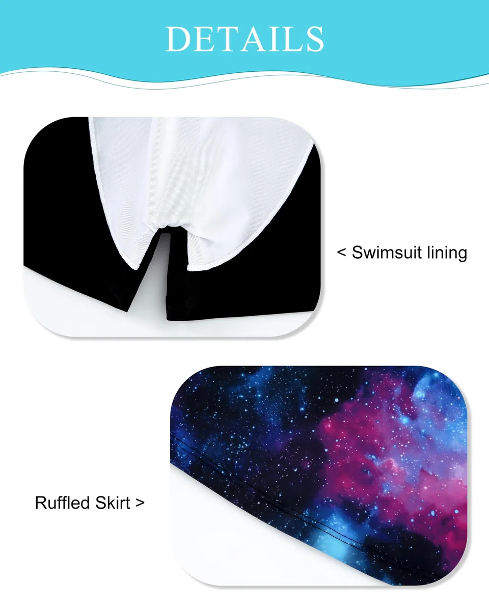Traje de baño de 2 piezas para niñas de 7 a 16 años, traje de baño para niñas, conjunto de tankini de secado rápido, trajes de baño tankini fluidos con pantalones cortos, trajes de baño para
