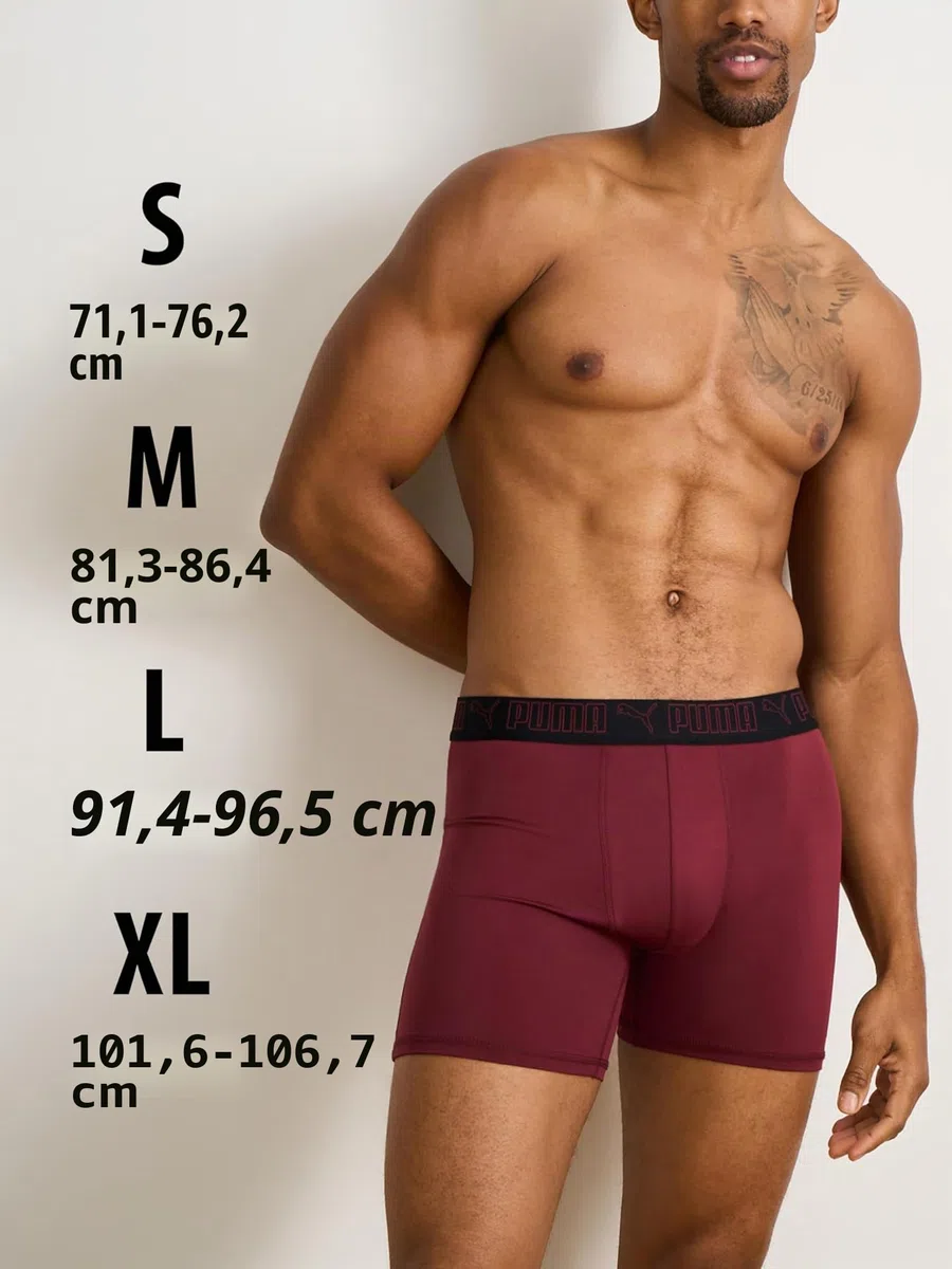Puma 5 Pack Performance Boxer Briefs Ropa Interior de Hombres Hombre