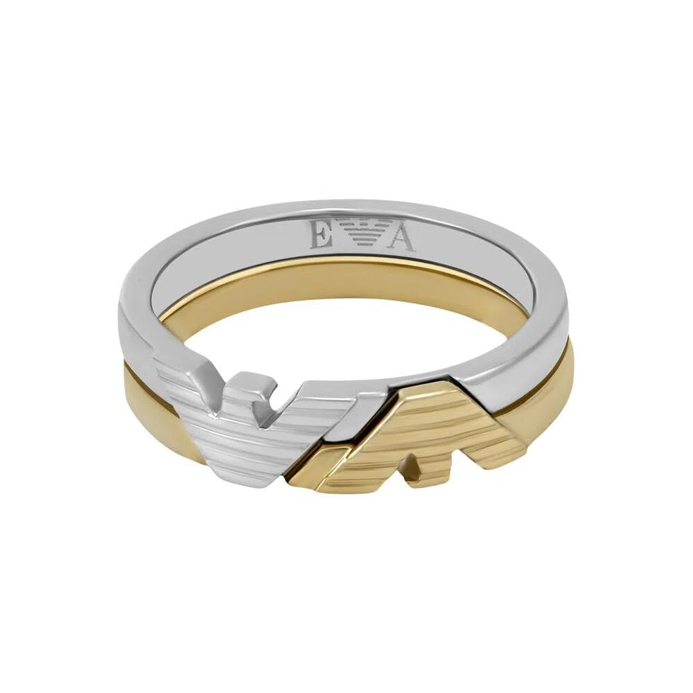 Emporio Armani Anillos Focales Mujer de acero inoxidable o latón