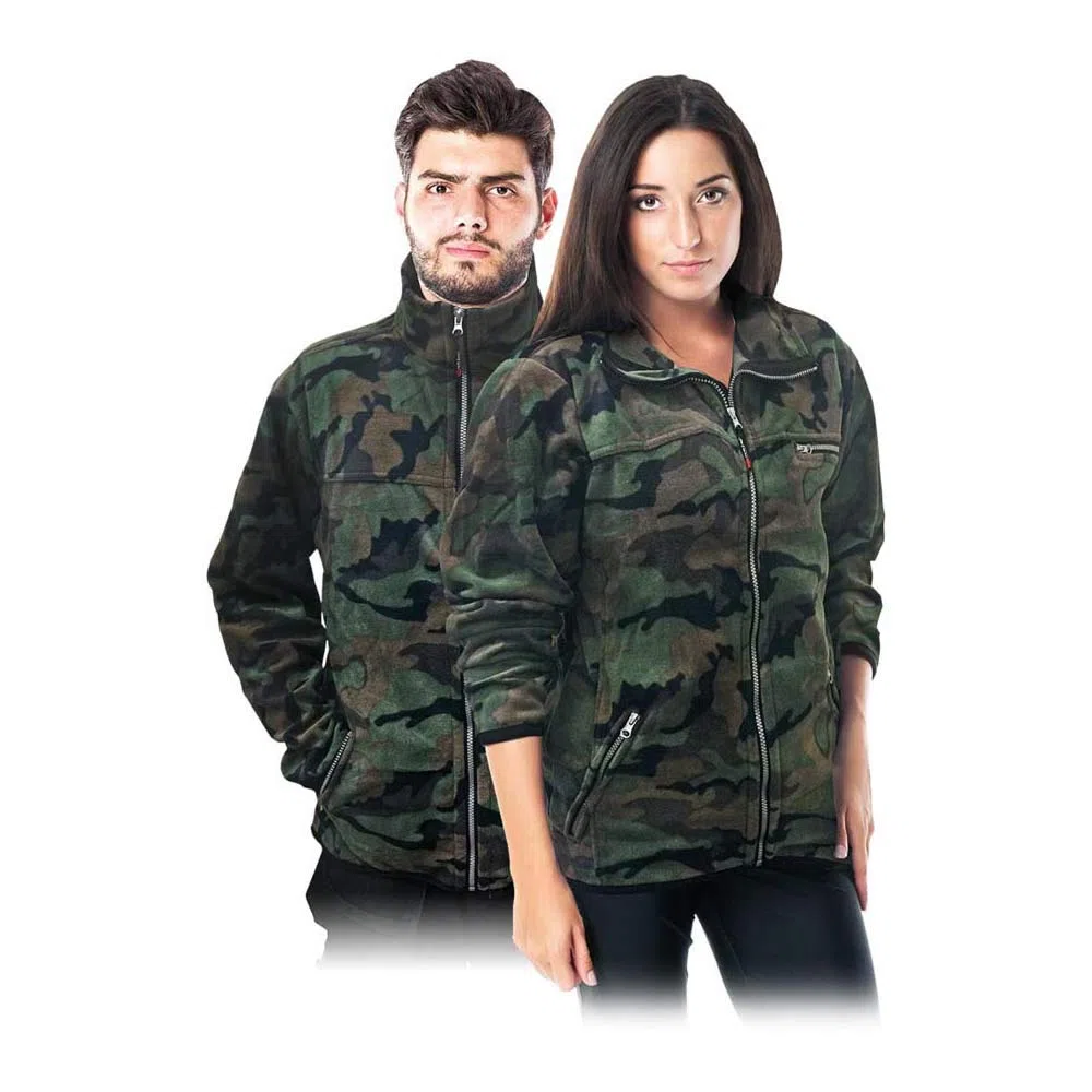 Reis - Chaqueta de forro polar diseño talla camuflaje