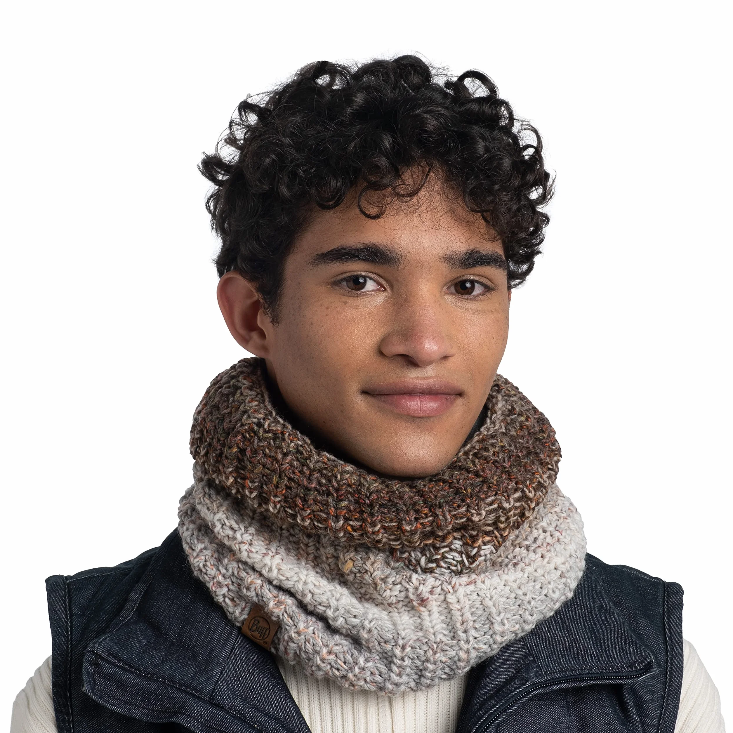 Buff Olya Multi Calentador de Cuello de Punto y Forro Polar para Hombre