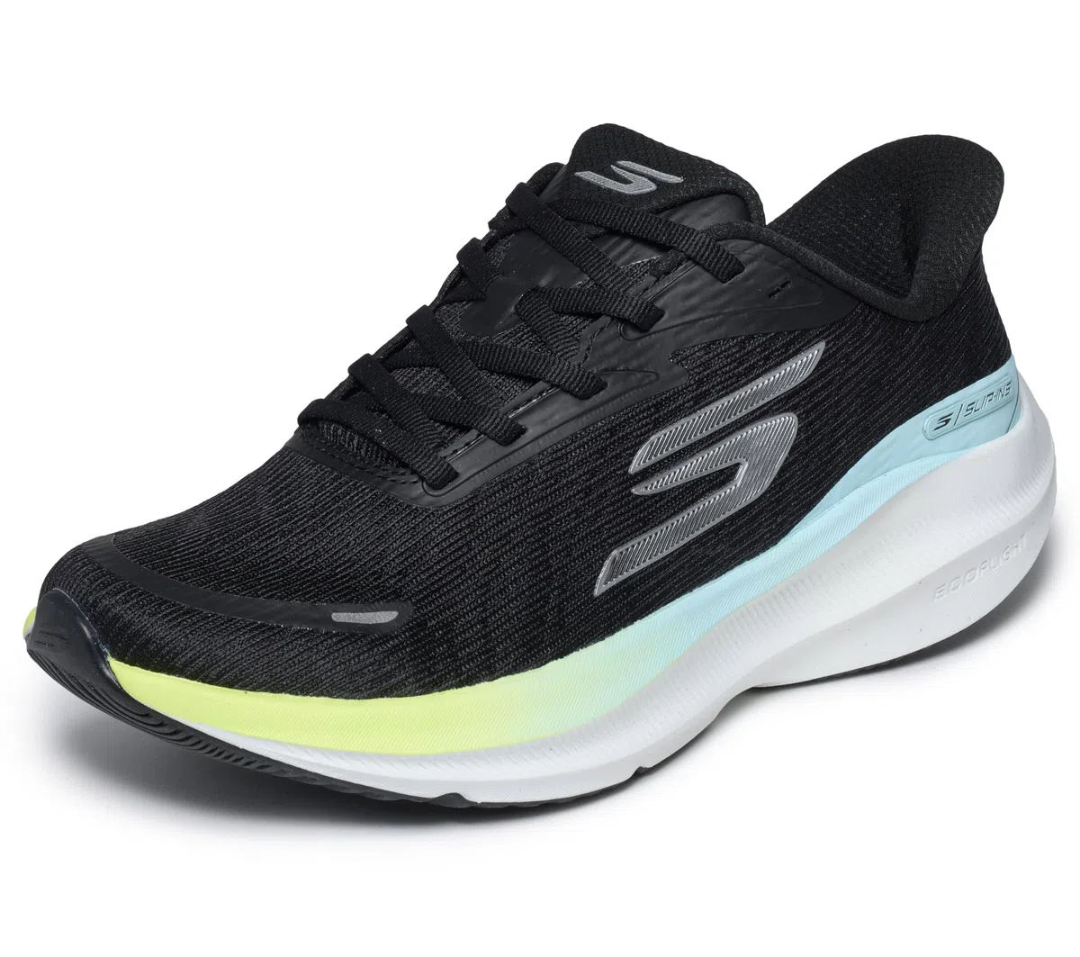Skechers Mujer Aero Pulse Performance Running Trainers - Lightweight Mesh Athletic Shoes with Arch Support Slip-In Entrenador
