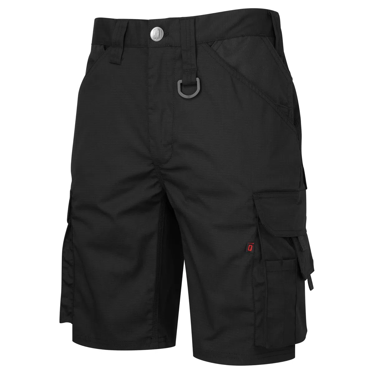 Pantalón Corto De Trabajo para Hombre - Slim Fit - Pantalón Cargo De Trabajo Tejido Ripstop Elástico Multibolsillos Cordura Cremallera YKK - Bevel Pro