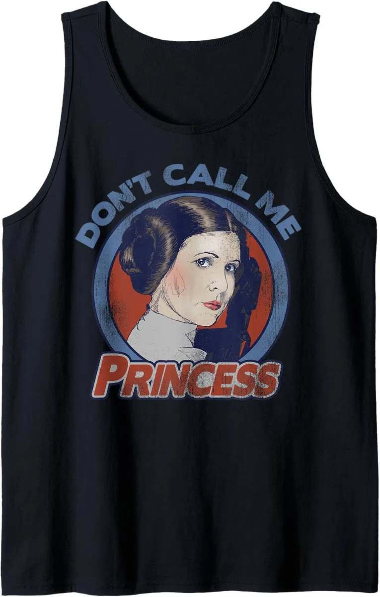 Star Wars Leia Don't Call Me Princess Camiseta sin Mangas