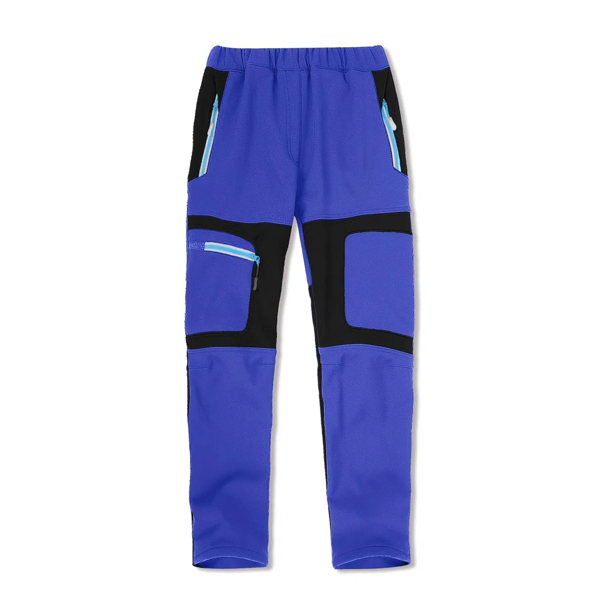 SUKUTU Pantalones Softshell para Exteriores para niños Pantalones de Senderismo para otoño e Invierno Niños y niñas para Senderismo en la Nieve cálidos y con Forro Polar