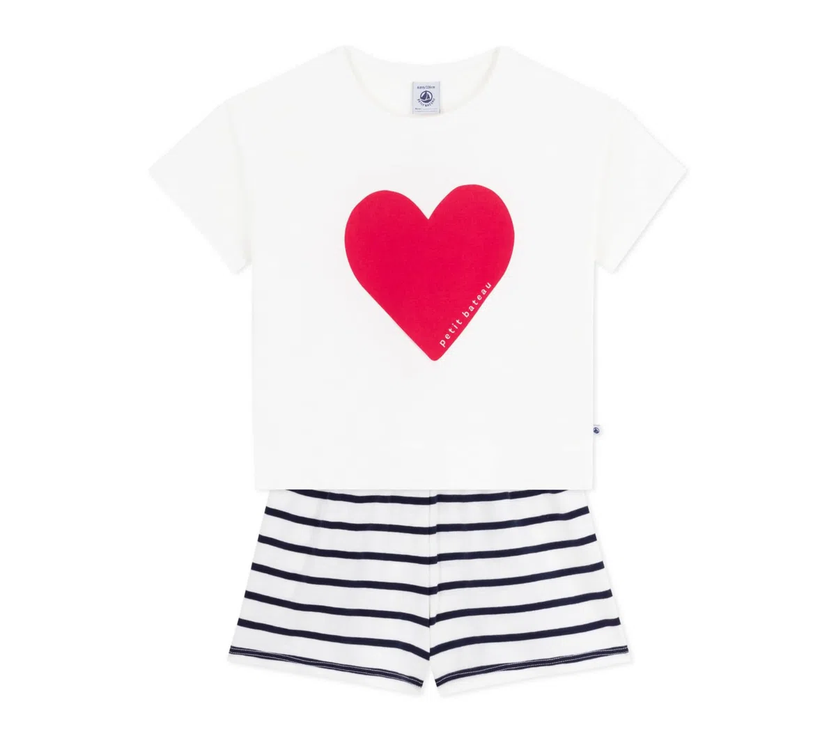Petit Bateau Pequeño Barco Pijacourt Chica