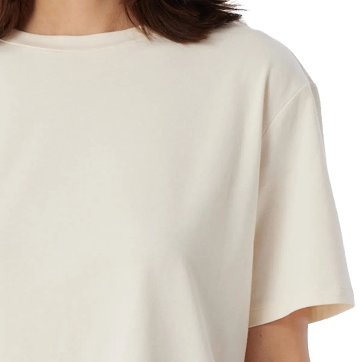 Schiesser Damen Schlafshirt Kurzarm Baumwolle - Mix + Relax Camiseta de Pijama Mujer