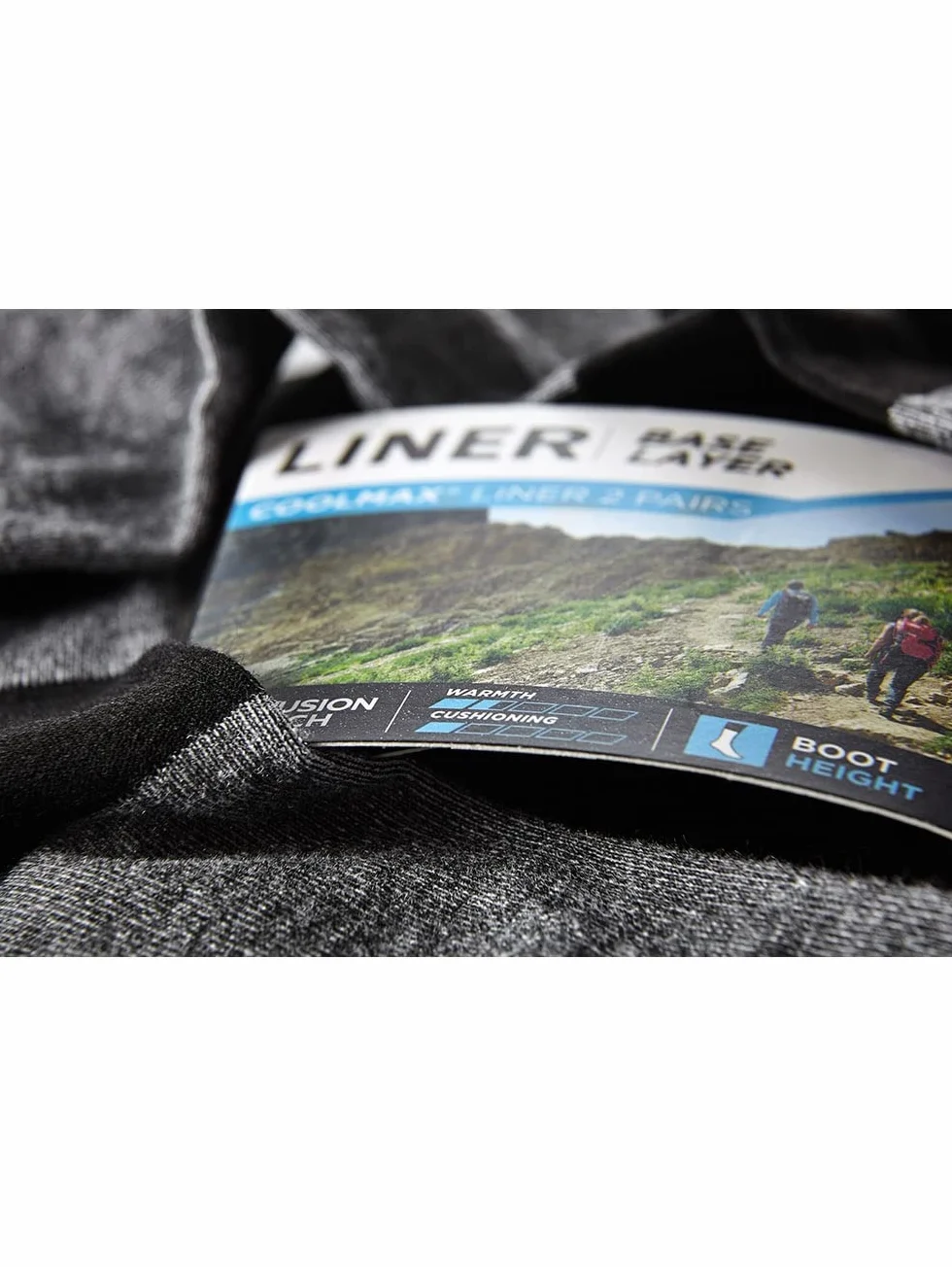 Bridgedale Coolmax Liner Calcetines Hombre (Pack de 1)