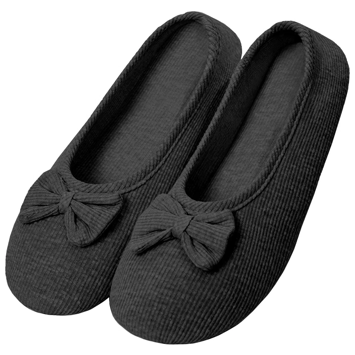Solshine Zapatillas cerradas de algodón de las mujeres zapatillas bailarina T002