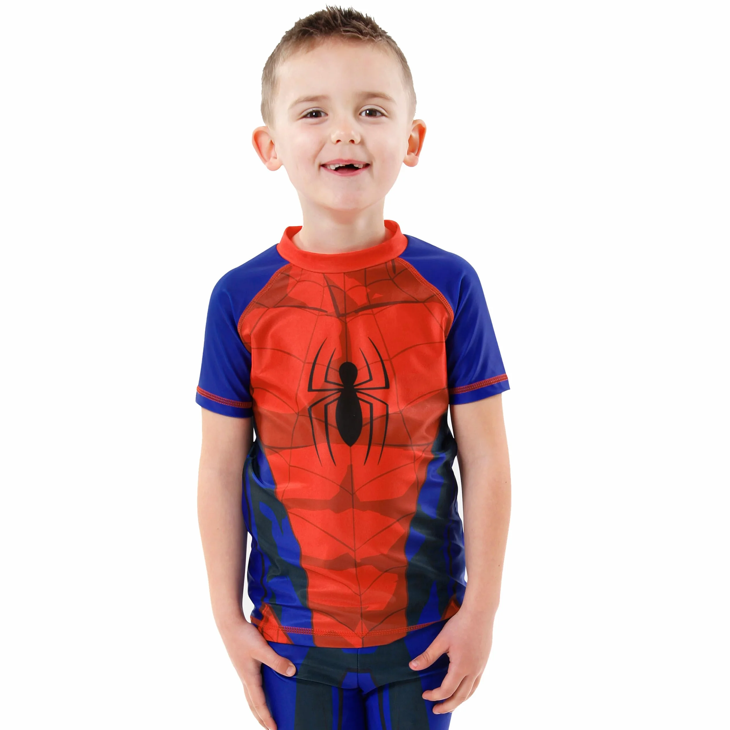 Marvel Bañador De Spiderman Bañador para Niño |para Edades De 18 Meses A 8 Años | Merchandising Oficial De Spiderman