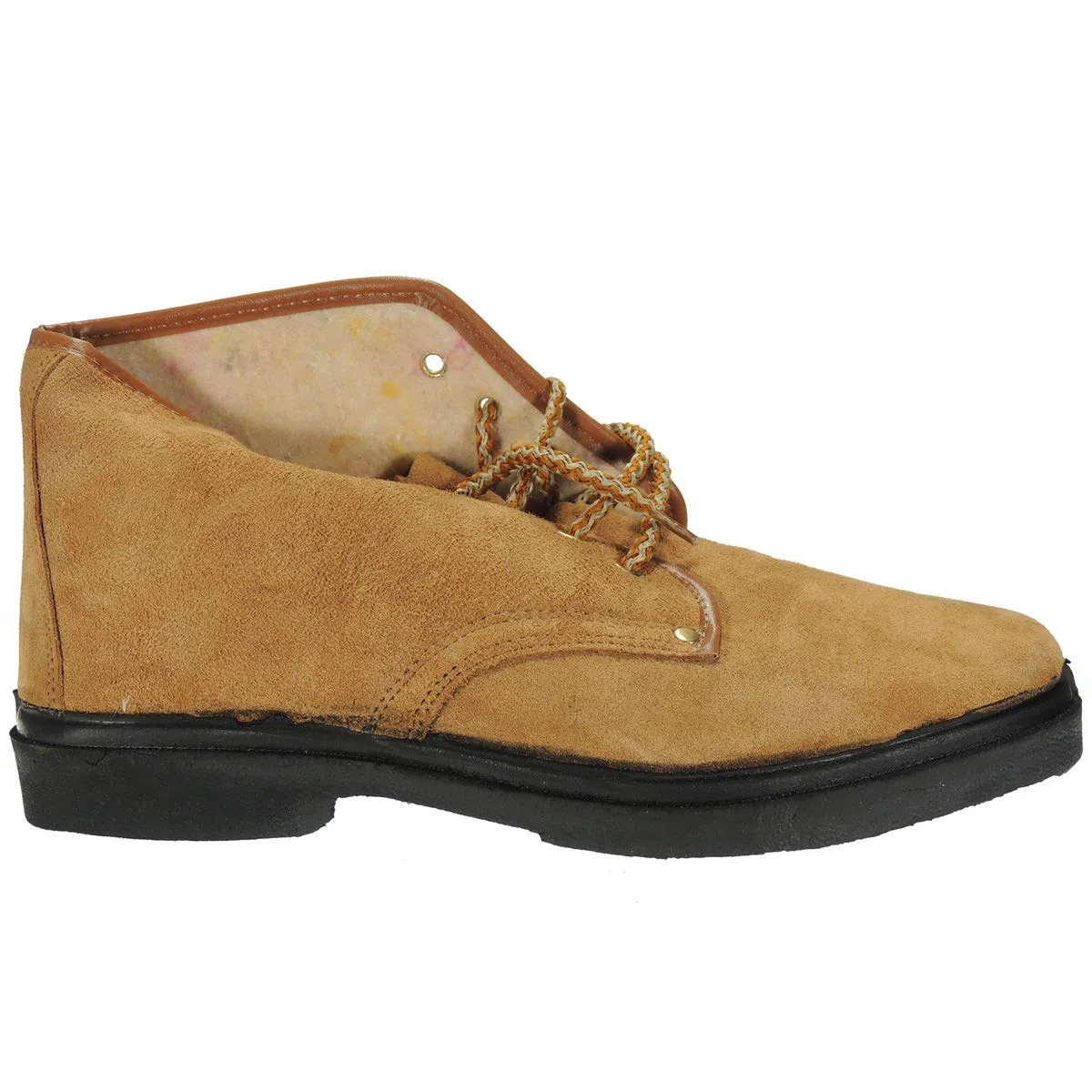Calzados Romero. 0736 Bota Trabajo para Hombre Piel Serraje para Campo, Granjas y Labores Agrícolas VALLERA Bota Protección y Montaña.