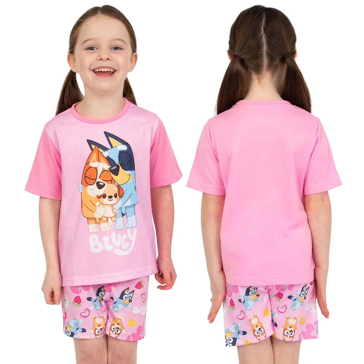 Bluey Pijama Pijamas Niñas Bingo | Paquete De 2 Pijamas Niña | Pack De 2 Pijama Niña Manga Corta