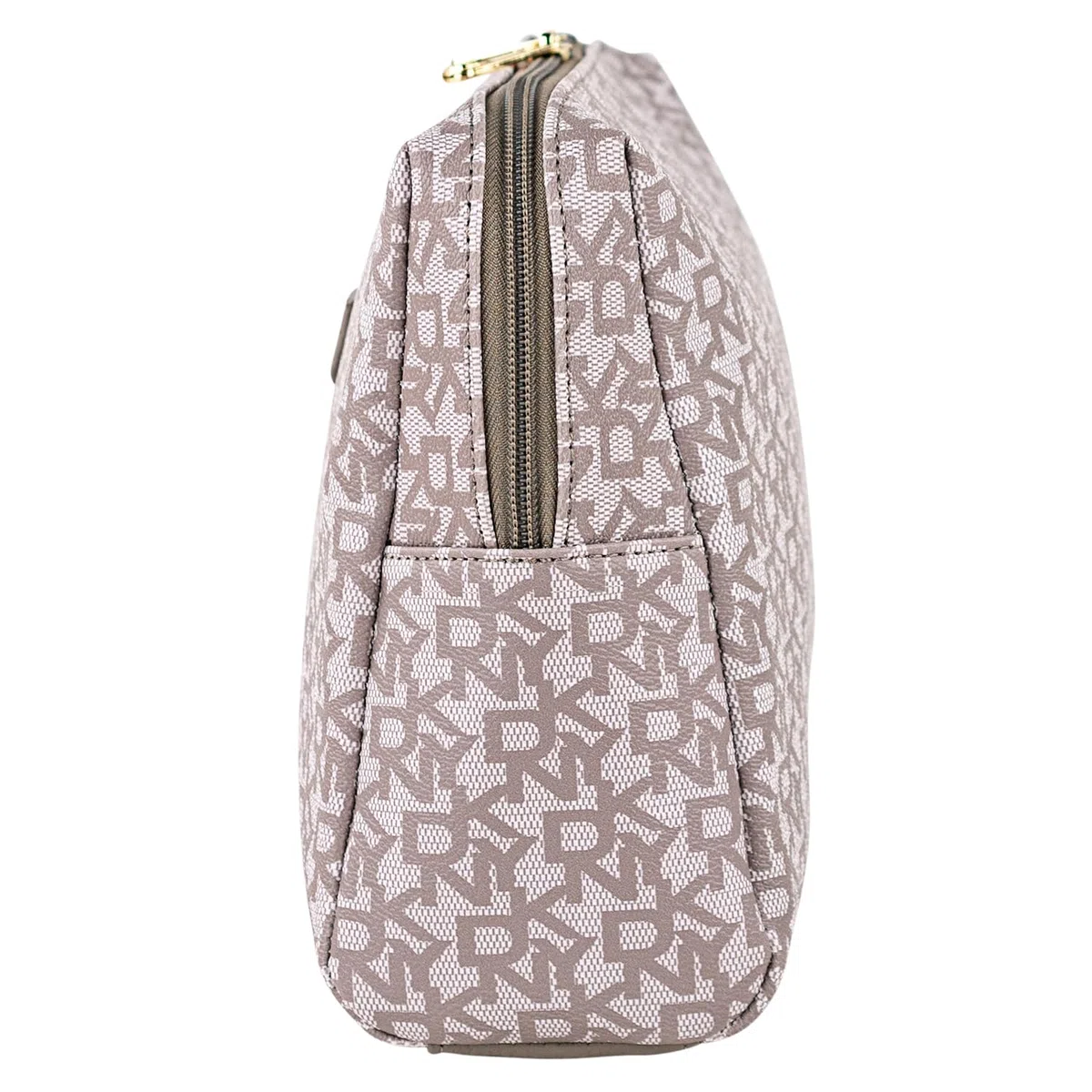 DKNY - Neceser Viaje Grande Mujer Bolsa Aseo Mujer Plegable Impermeable con Compartimentos Organizadores para Cosméticos y Accesorios de Higiene, Coral
