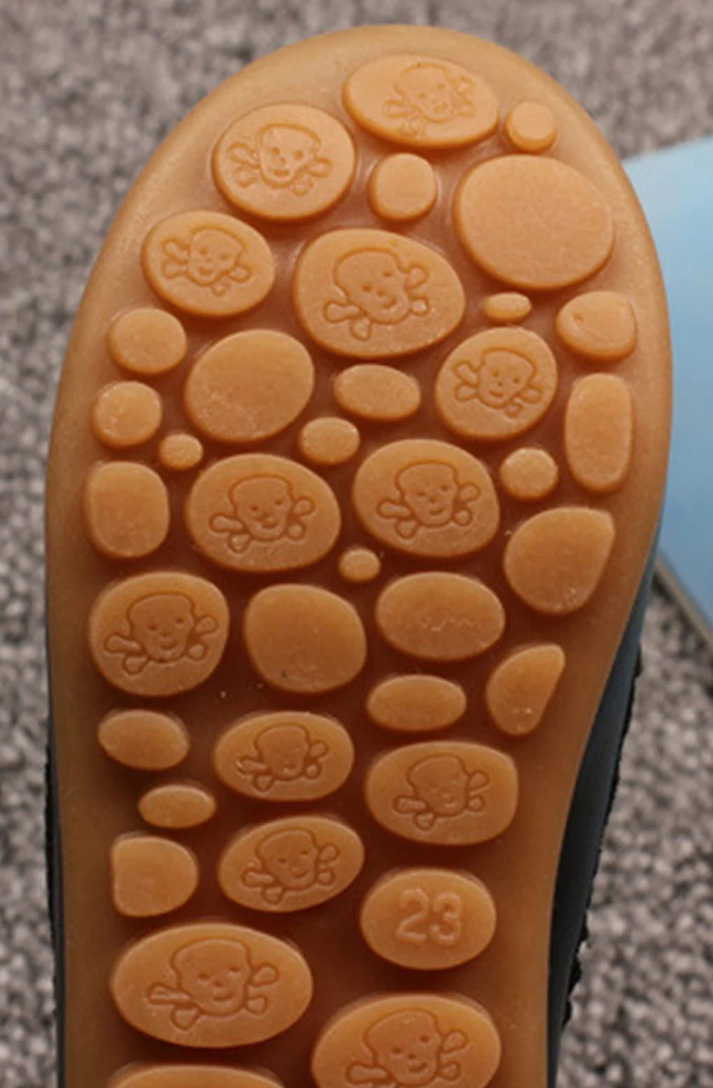 Mocasines de Cuero para Niños Chicos Chicas Moda Loafers Casual Barco Zapatos Planos Antideslizantes Oxfords Comodidad Zapatos para Caminar, Azul Oscuro 29 EU = 30 CN